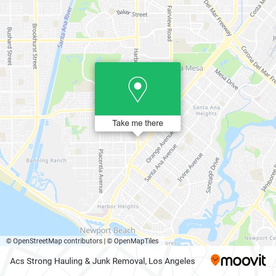 Mapa de Acs Strong Hauling & Junk Removal