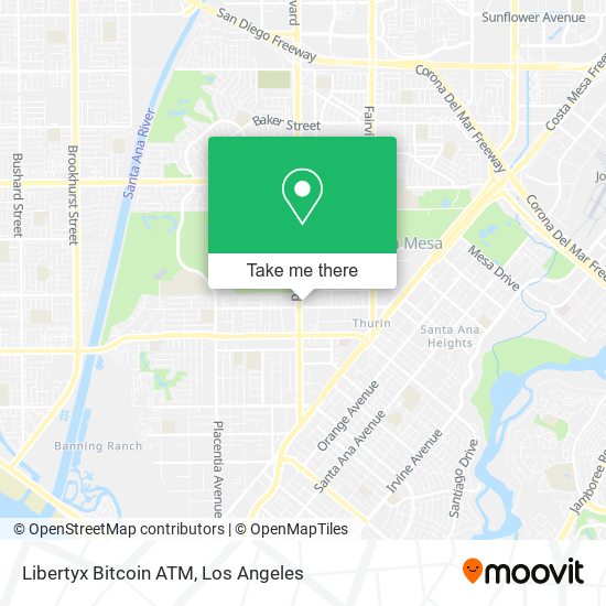 Libertyx Bitcoin ATM map