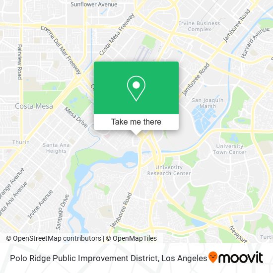 Mapa de Polo Ridge Public Improvement District