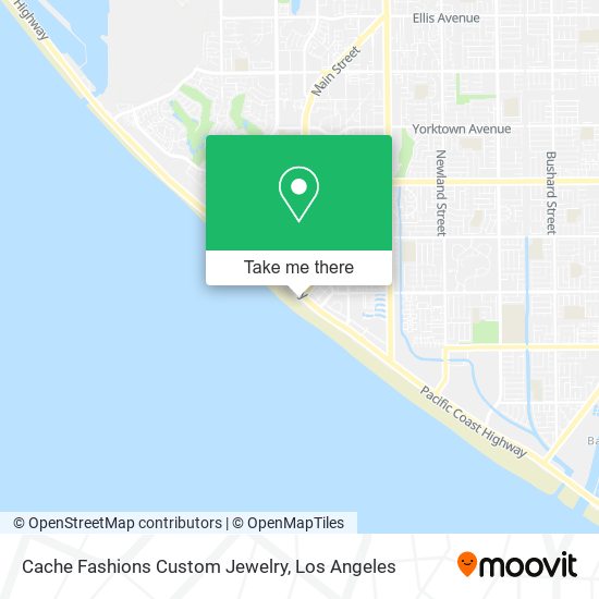 Cache Fashions Custom Jewelry map