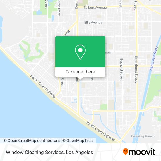Window Cleaning Services map