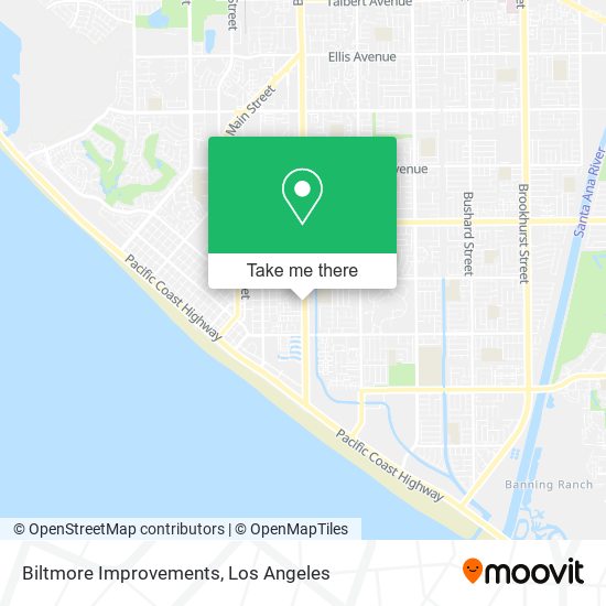 Biltmore Improvements map