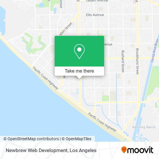 Newbrew Web Development map