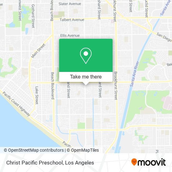 Christ Pacific Preschool map