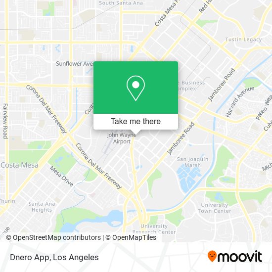 Dnero App map