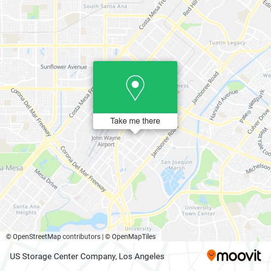 Mapa de US Storage Center Company
