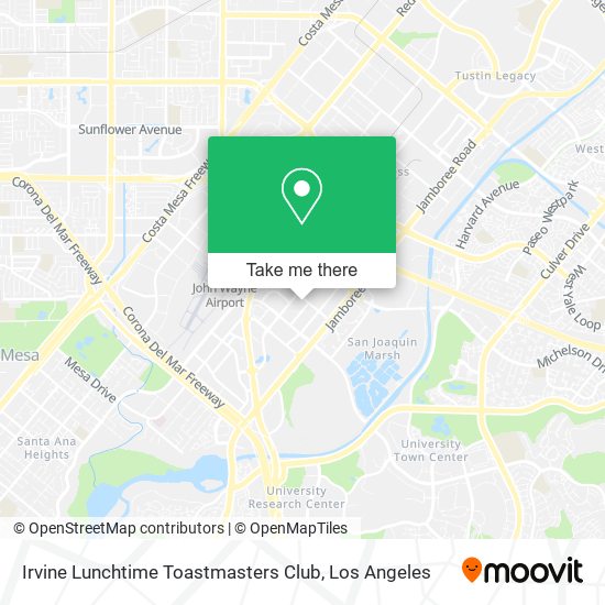 Irvine Lunchtime Toastmasters Club map