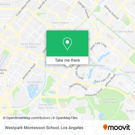Mapa de Westpark Montessori School