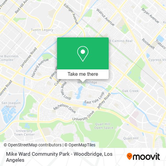 Mike Ward Community Park - Woodbridge map