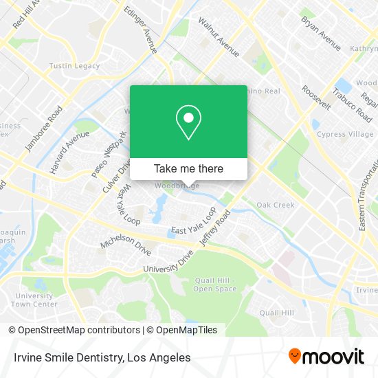 Irvine Smile Dentistry map