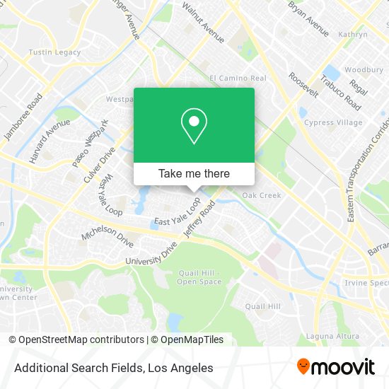 Additional Search Fields map