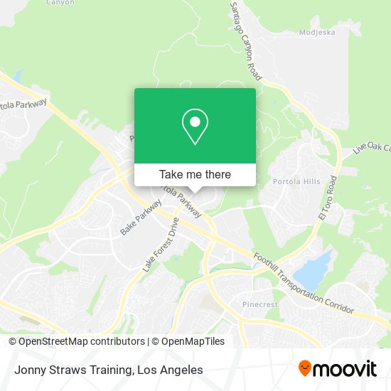 Mapa de Jonny Straws Training