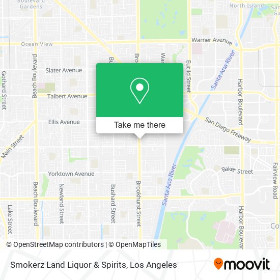 Smokerz Land Liquor & Spirits map