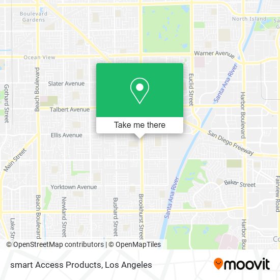 smart Access Products map