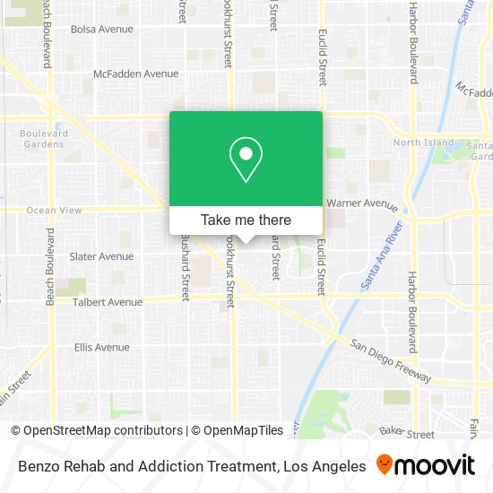 Mapa de Benzo Rehab and Addiction Treatment