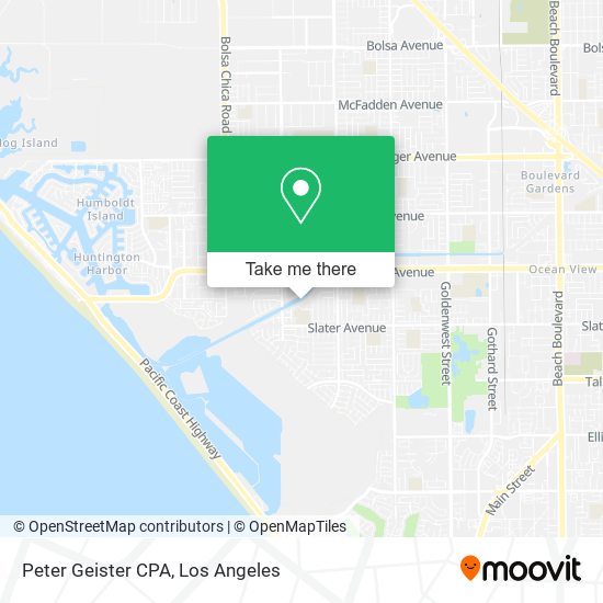 Peter Geister CPA map