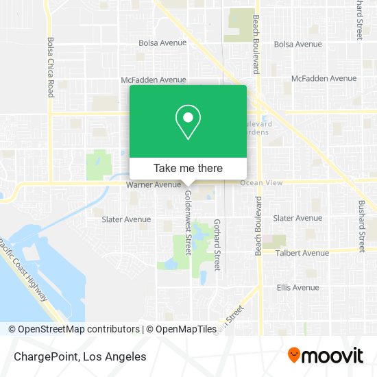 ChargePoint map