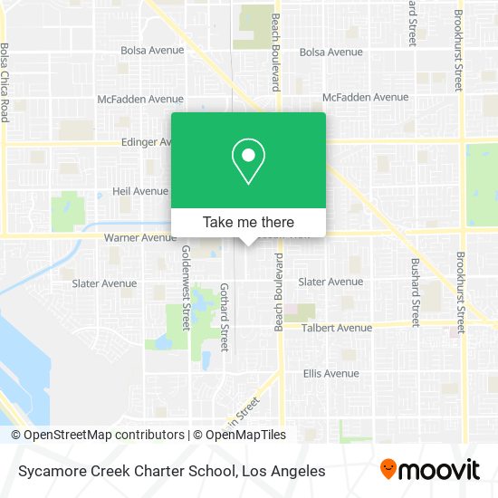 Mapa de Sycamore Creek Charter School