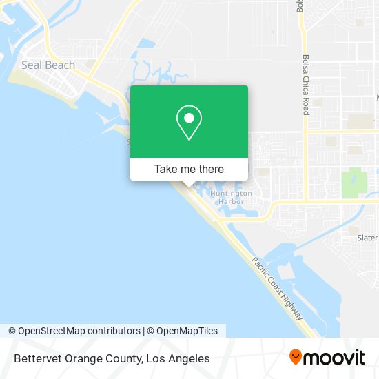 Bettervet Orange County map