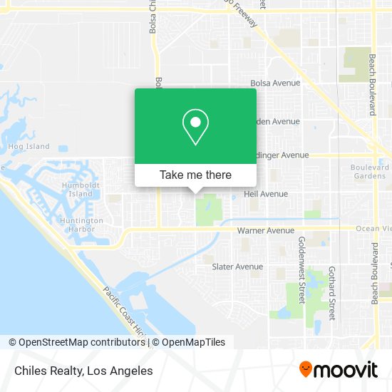 Chiles Realty map