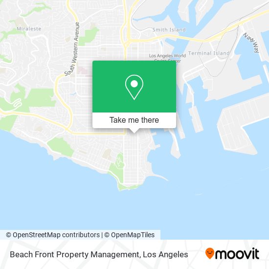 Mapa de Beach Front Property Management