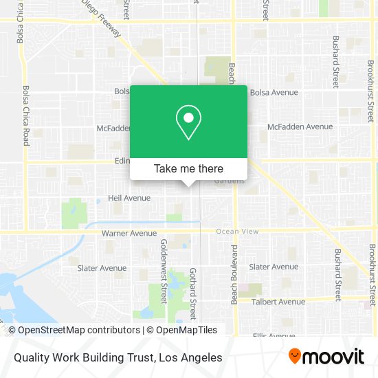 Quality Work Building Trust map