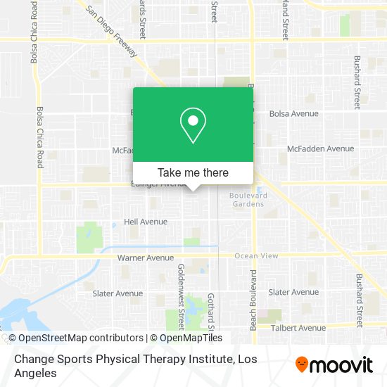 Change Sports Physical Therapy Institute map
