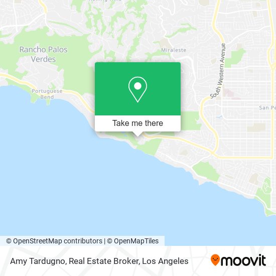 Amy Tardugno, Real Estate Broker map