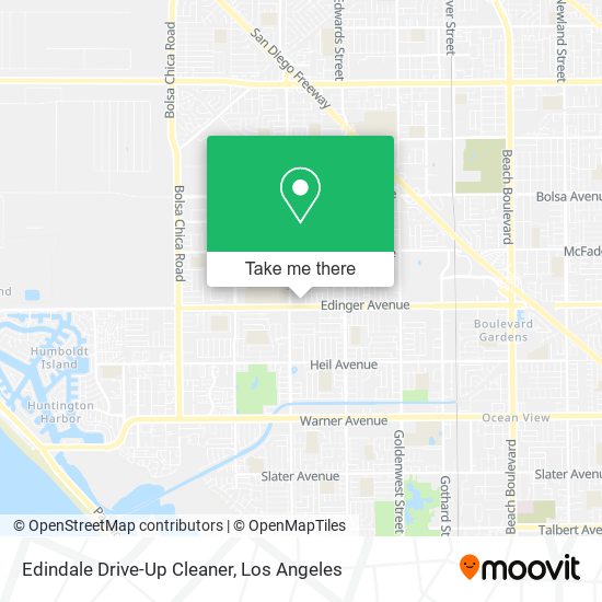 Edindale Drive-Up Cleaner map