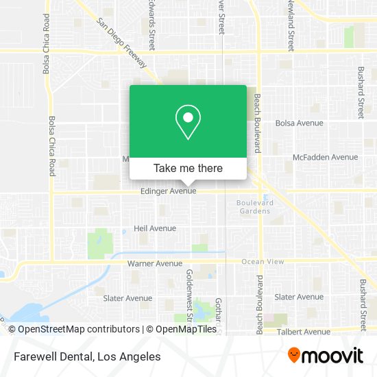 Farewell Dental map