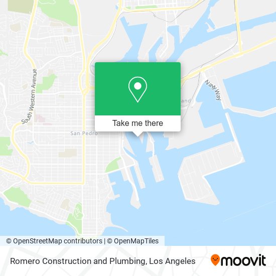 Romero Construction and Plumbing map