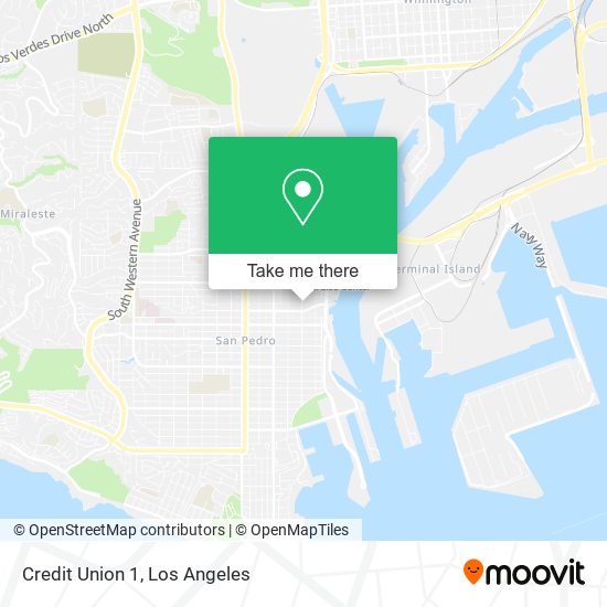 Credit Union 1 map