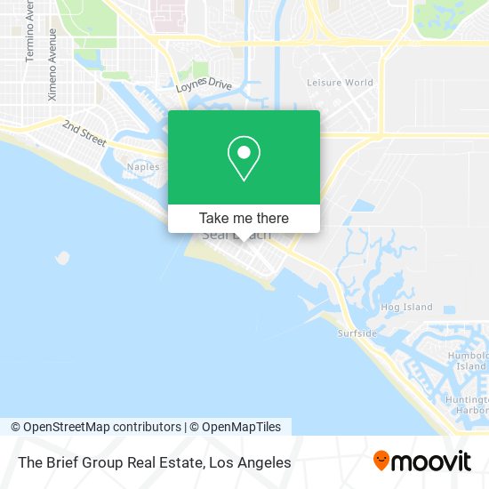 The Brief Group Real Estate map