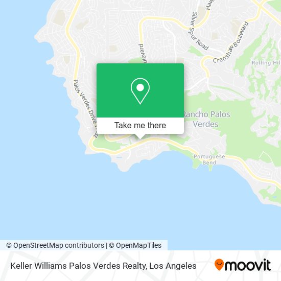 Mapa de Keller Williams Palos Verdes Realty