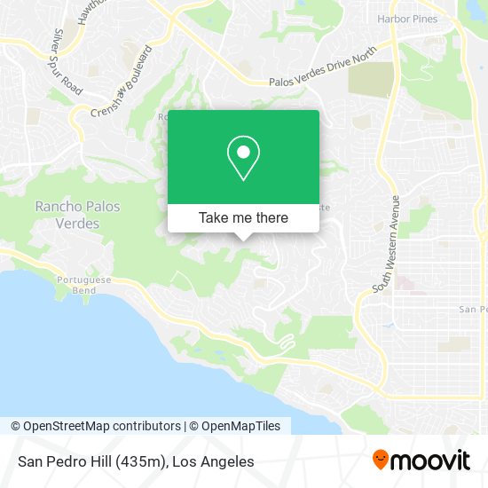 San Pedro Hill (435m) map
