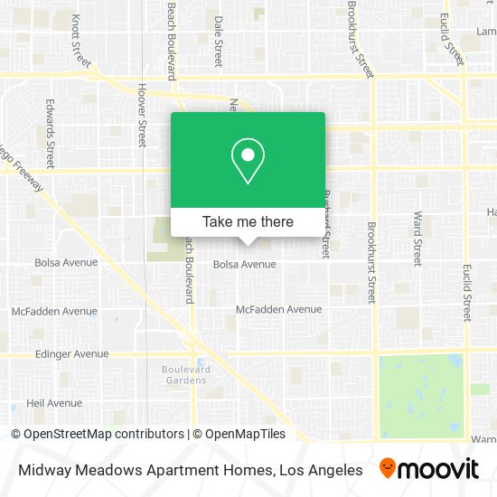 Mapa de Midway Meadows Apartment Homes