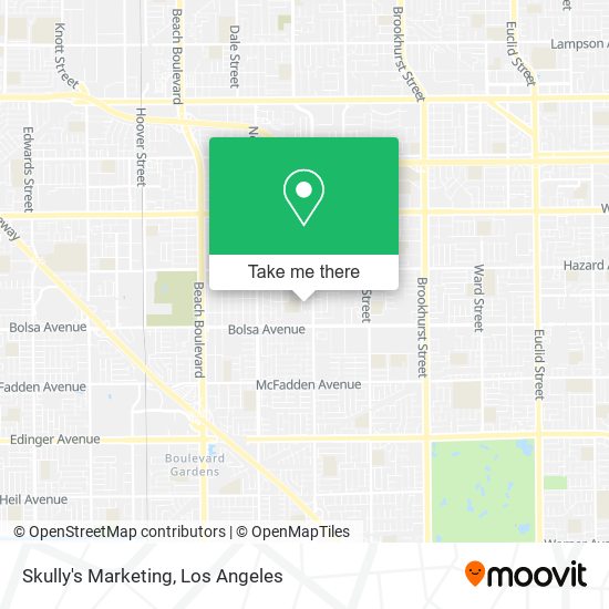 Skully's Marketing map