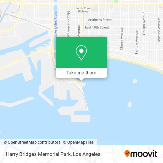 Mapa de Harry Bridges Memorial Park