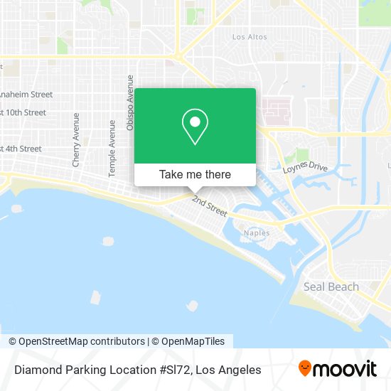 Diamond Parking Location #Sl72 map
