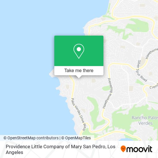 Mapa de Providence Little Company of Mary San Pedro