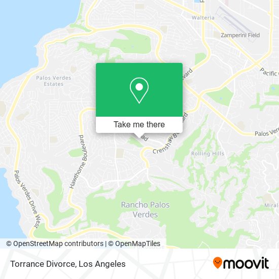 Torrance Divorce map