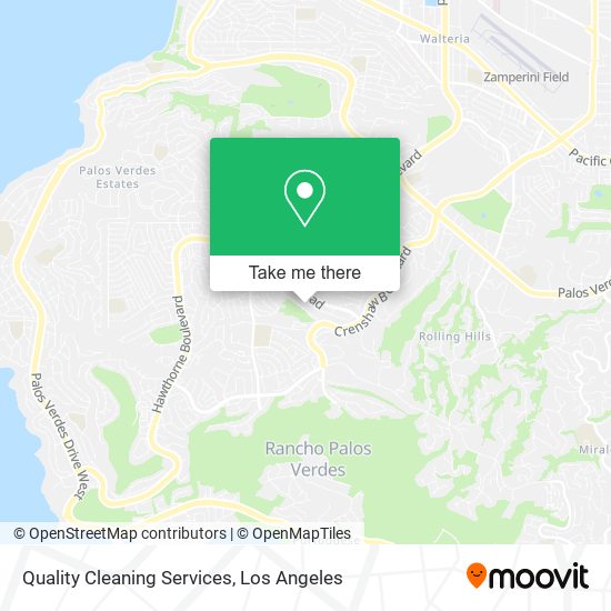 Quality Cleaning Services map