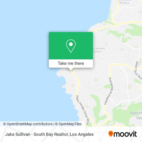 Jake Sullivan - South Bay Realtor map