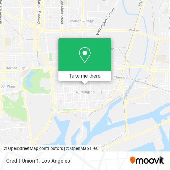 Credit Union 1 map