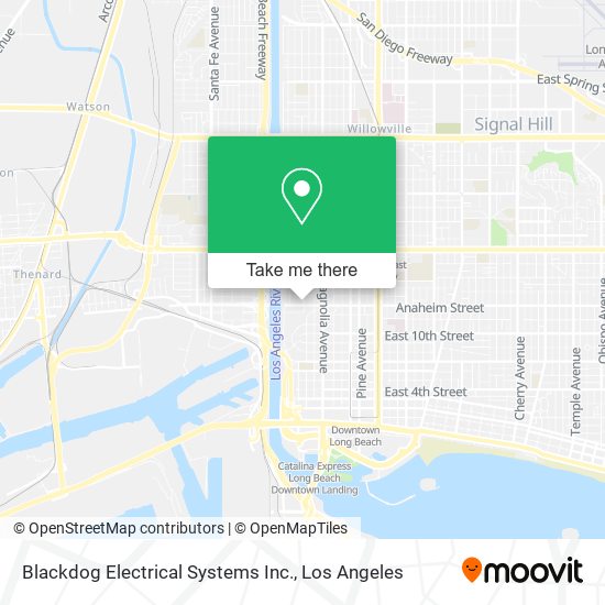 Blackdog Electrical Systems Inc. map