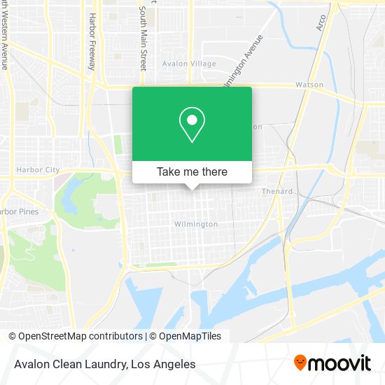 Mapa de Avalon Clean Laundry