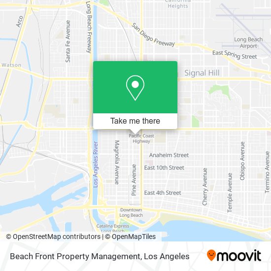 Mapa de Beach Front Property Management