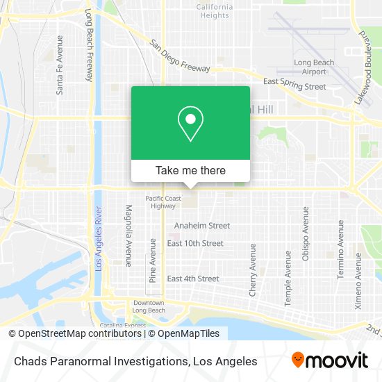 Chads Paranormal Investigations map