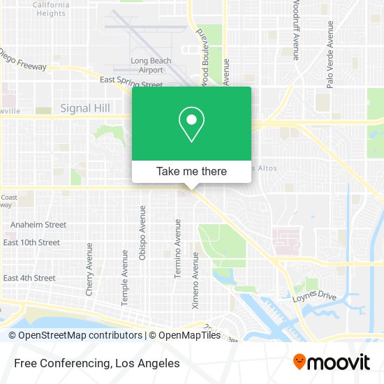 Free Conferencing map