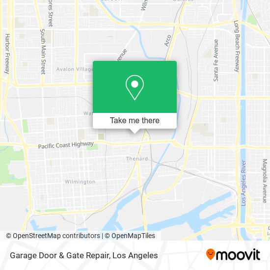 Garage Door & Gate Repair map